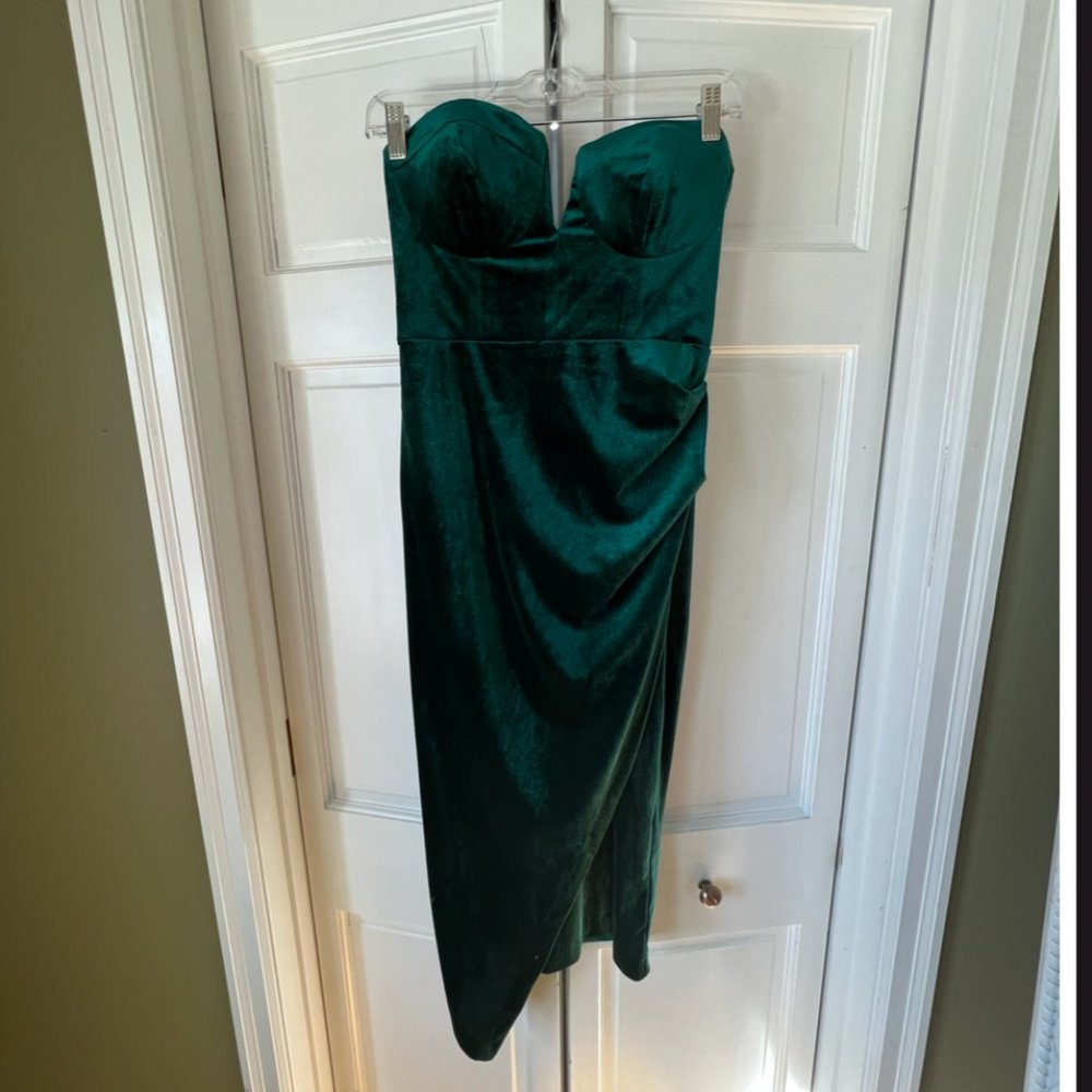 YUMI KIM SHEATH DRESS GREEN